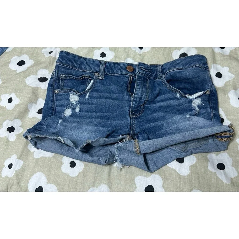 American eagle jean shorts